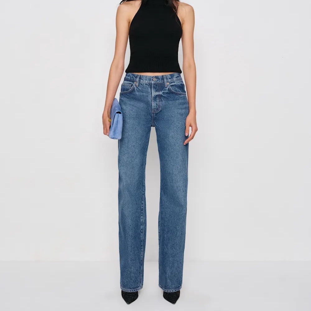 Reformation Val 90s Mid Rise Straight Jeans | Size 26